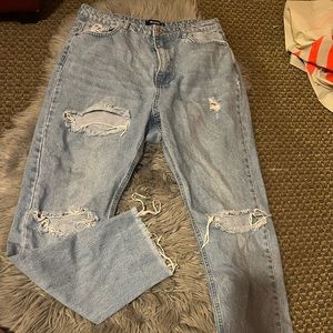 Misguided Straight Leg Jeans